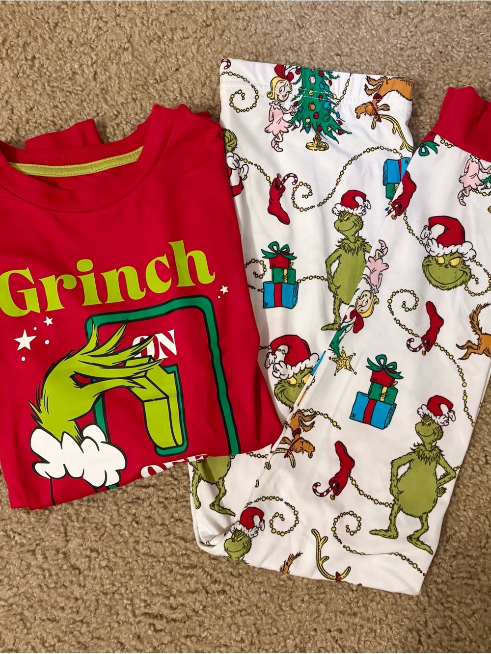 The Grinch Kids Holiday Pajama Set